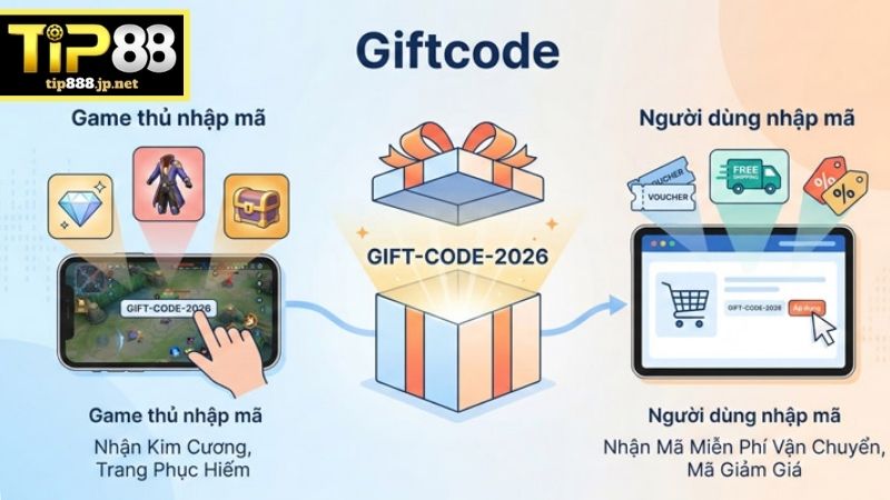 Hướng Dẫn Sử Dụng Gifcode Chuẩn Để Nhận Ưu Đãi Tốt Nhất Hướng dẫn sử dụng giftcode chuẩn tại TIP88
