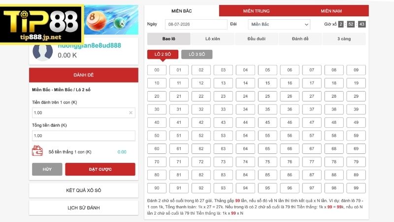 Xổ Số TIP88 - Khám Phá Các Hình Thức Cược Phổ Biến Nhất Lý do nên tham gia xổ số tại nhà cái TIP88