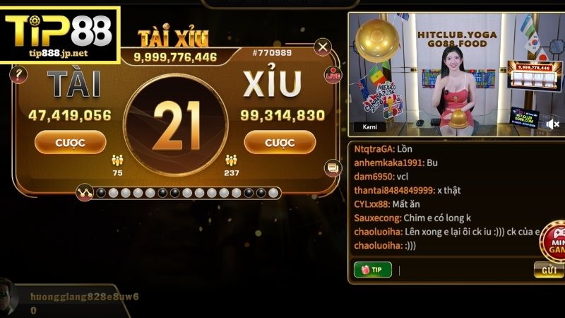 Tài Xỉu TIP88 – Cách Chơi Chi Tiết Và Mẹo Đặt Cược Hiệu Quả Tổng quan về sảnh cược Tài Xỉu tại nhà cái TIP88